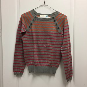 Anthropologie Sparrow Ombré stripe sweater